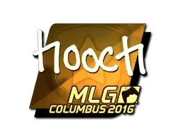 Sticker | hooch (Gold) | MLG Columbus 2016