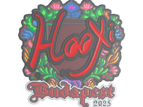 Sticker | HooXi (Embroidered) | Budapest 2025