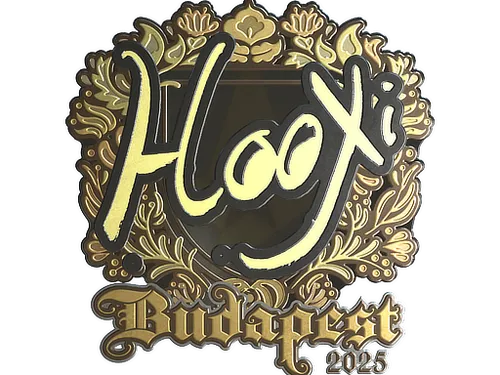 Sticker | HooXi (Gold) | Budapest 2025
