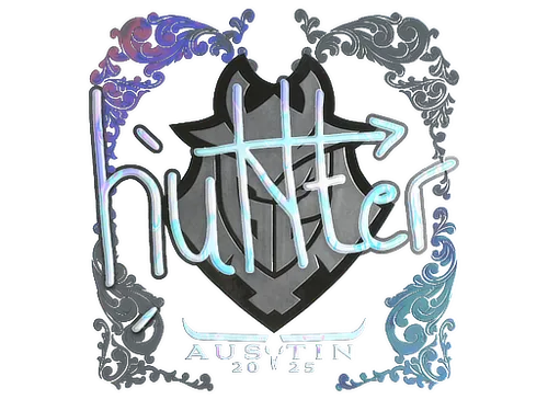Sticker | huNter- (Holo) | Austin 2025