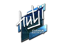 Sticker | hutji (Foil) | Boston 2018