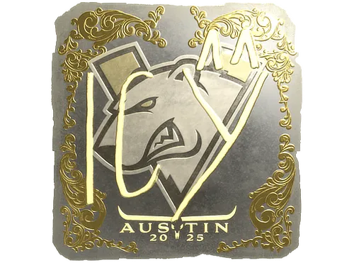 Sticker | ICY (Gold) | Austin 2025