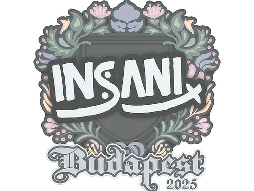 Sticker | insani | Budapest 2025