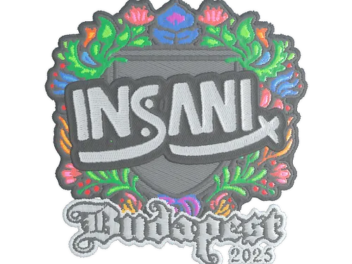 Sticker | insani (Embroidered) | Budapest 2025