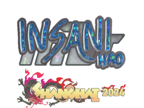 Sticker | insani (Glitter) | Shanghai 2024