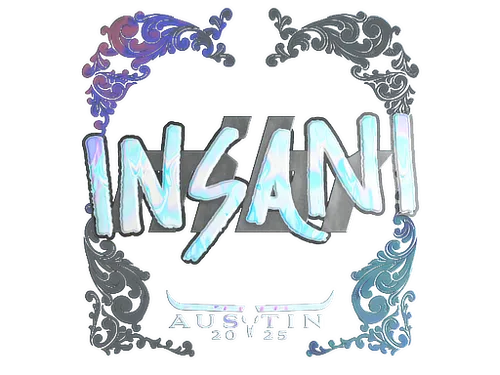 Sticker | insani (Holo) | Austin 2025