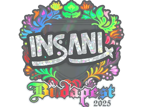 Sticker | insani (Holo) | Budapest 2025