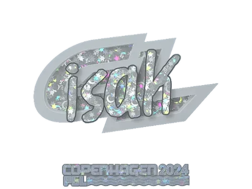 Sticker | isak (Glitter) | Copenhagen 2024