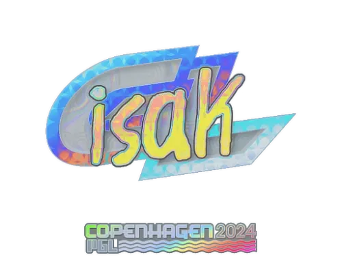 Sticker | isak (Holo) | Copenhagen 2024