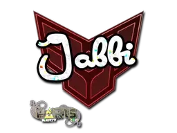 Sticker | jabbi (Glitter) | Paris 2023