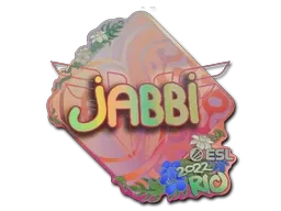 Sticker | jabbi (Holo) | Rio 2022