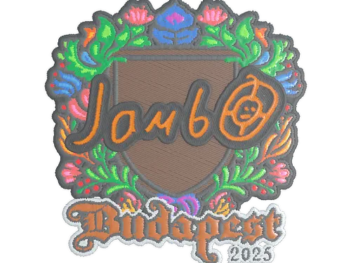 Sticker | jambo (Embroidered) | Budapest 2025