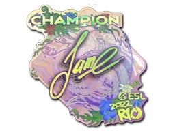 Sticker | Jame (Holo, Champion) | Rio 2022