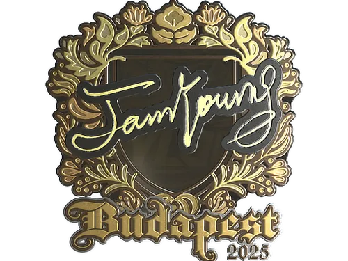 Sticker | JamYoung (Gold) | Budapest 2025