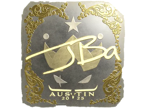 Sticker | JBa (Gold) | Austin 2025