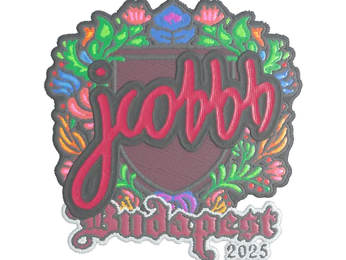 Sticker | jcobbb (Embroidered) | Budapest 2025