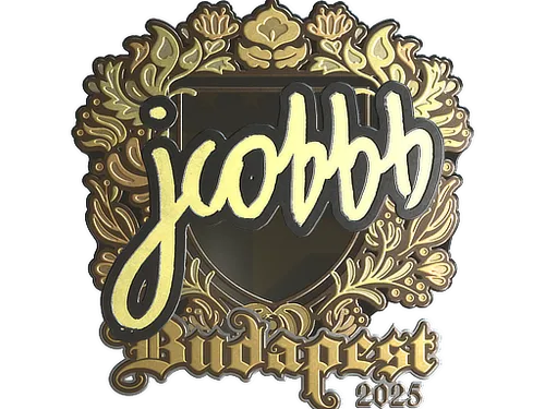 Sticker | jcobbb (Gold) | Budapest 2025