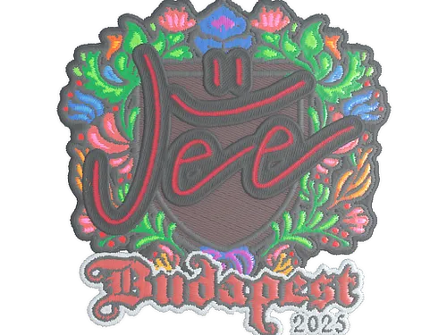 Sticker | Jee (Embroidered) | Budapest 2025