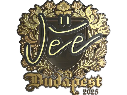 Sticker | Jee (Gold) | Budapest 2025