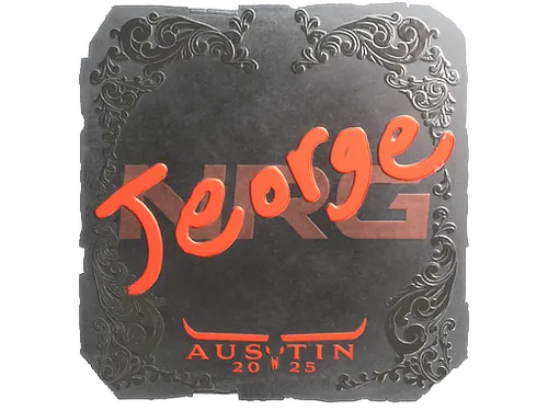 Sticker | jeorge (Foil) | Austin 2025