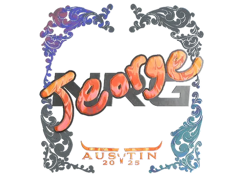 Sticker | jeorge (Holo) | Austin 2025