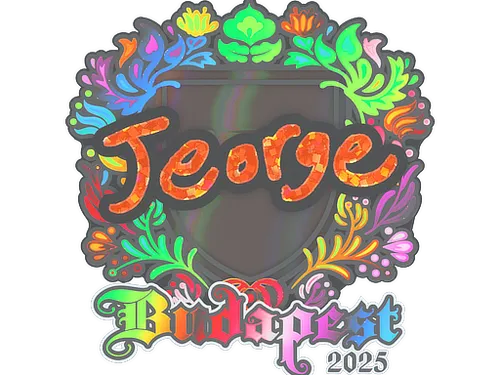 Sticker | jeorge (Holo) | Budapest 2025