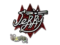 Sticker | Jerry (Glitter) | Paris 2023