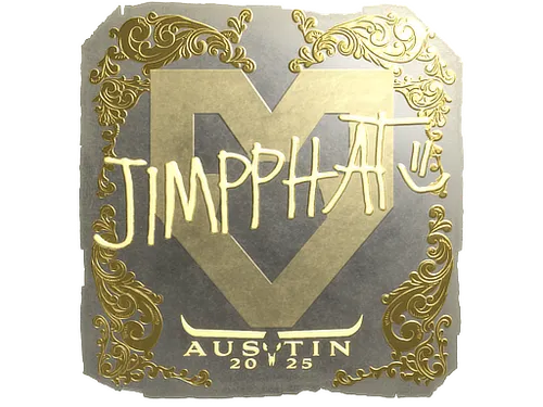Sticker | Jimpphat (Gold) | Austin 2025