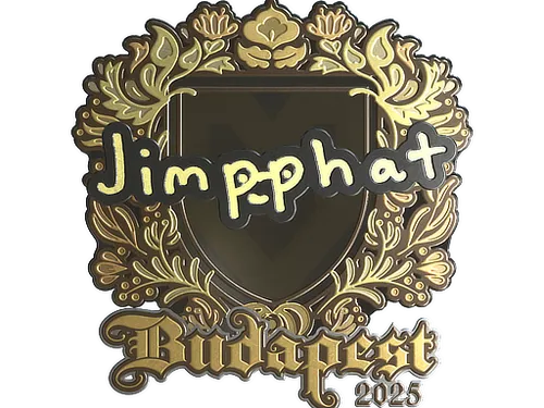 Sticker | Jimpphat (Gold) | Budapest 2025