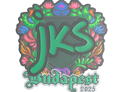 Sticker | jks (Embroidered) | Budapest 2025