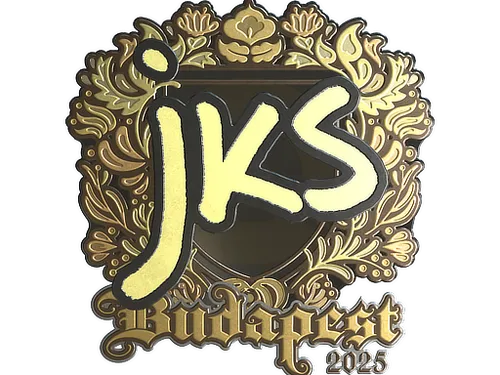 Sticker | jks (Gold) | Budapest 2025