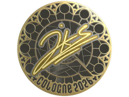 Sticker | jks (Gold) | Cologne 2026
