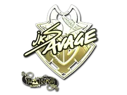 Sticker | jks (Gold) | Paris 2023