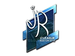 Sticker | jR (Foil) | Boston 2018