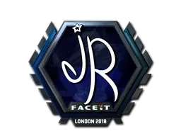 Sticker | jR (Foil) | London 2018