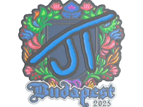 Sticker | JT (Embroidered) | Budapest 2025