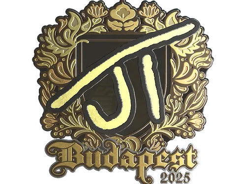 Sticker | JT (Gold) | Budapest 2025