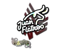 Sticker | juanflatroo (Glitter) | Paris 2023