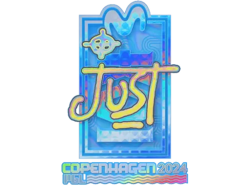 Sticker | JUST (Holo) | Copenhagen 2024