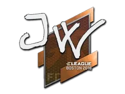 Sticker | JW | Boston 2018