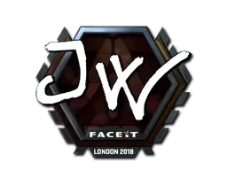 Sticker | JW (Foil) | London 2018