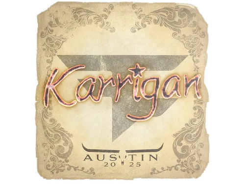 Sticker | karrigan | Austin 2025