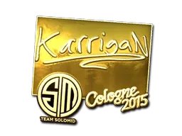 Sticker | karrigan (Gold) | Cologne 2015