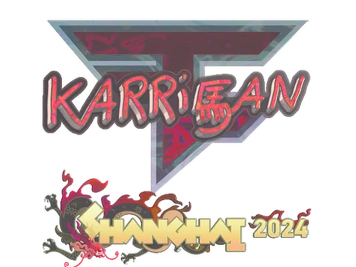 Sticker | karrigan (Holo) | Shanghai 2024