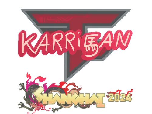 Sticker | karrigan | Shanghai 2024