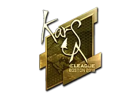 Sticker | Karsa (Gold) | Boston 2018