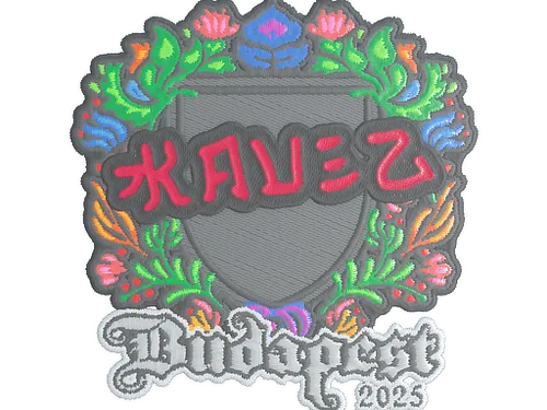 Sticker | kauez (Embroidered) | Budapest 2025