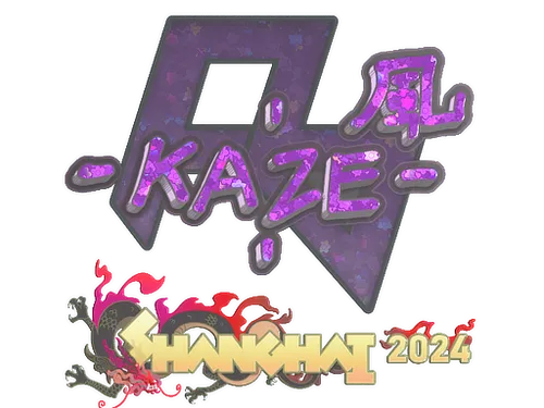 Sticker | Kaze (Glitter) | Shanghai 2024