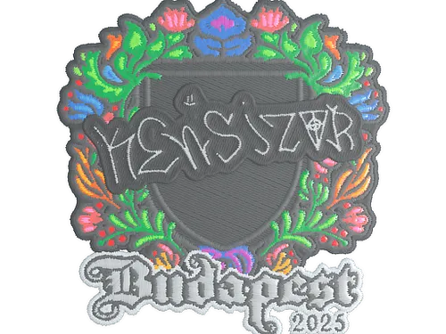 Sticker | kensizor (Embroidered) | Budapest 2025