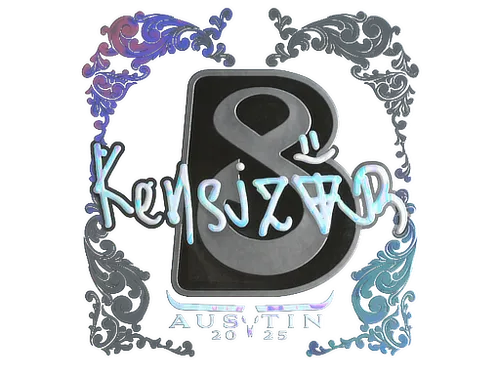 Sticker | kensizor (Holo) | Austin 2025